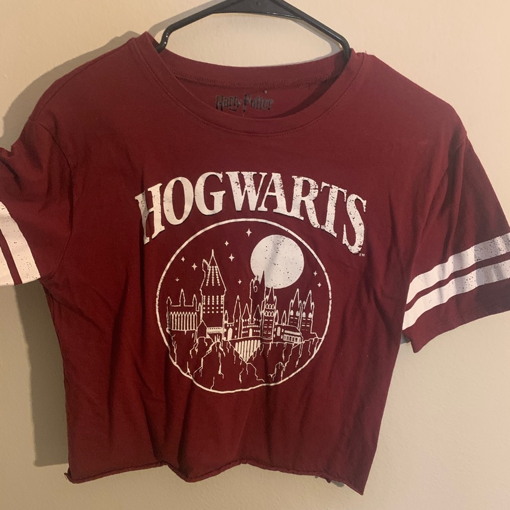 Harry Potter cropped baseball t